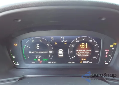 2025 Honda Accord Hybrid Sport-L из США, поврежденный, VIN 1HGCY2F71SA010671